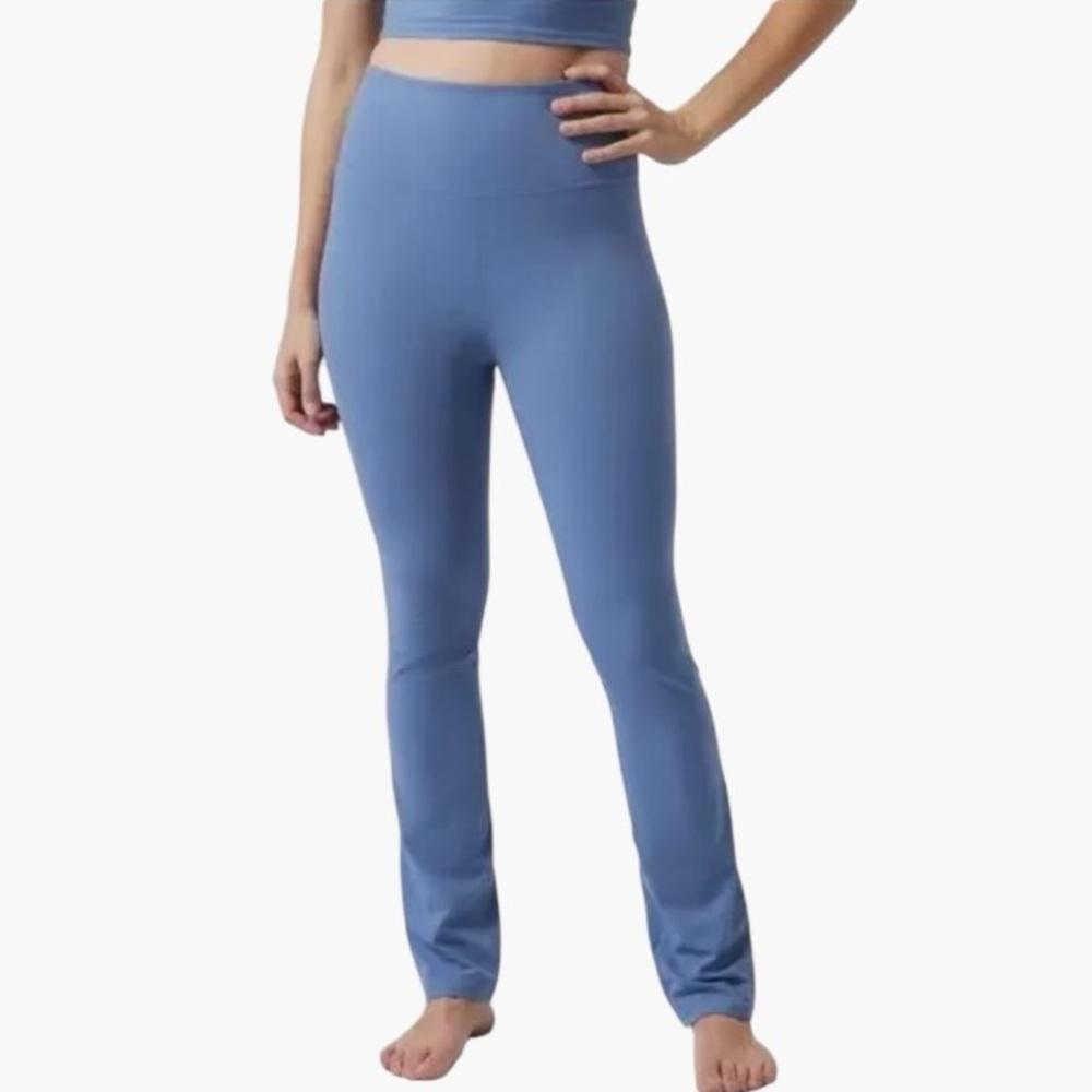 Athleta Elation Straight Leg Pant in Blue W2115 Sz M